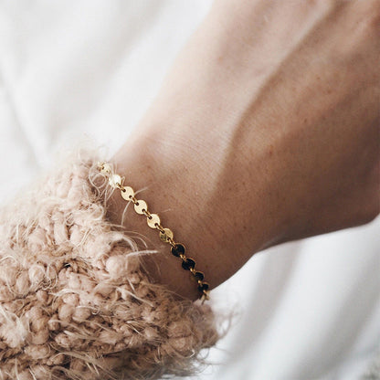 Felicity | Bracciale a catena rotonda in oro