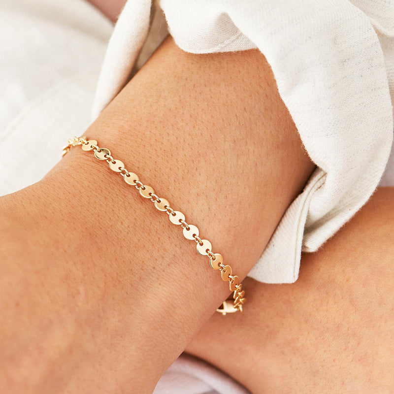 Felicity | Bracciale a catena rotonda in oro