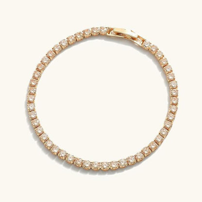 Quinnlyn | Bracciale da tennis in oro