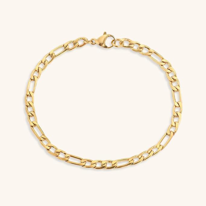 Hannah | Bracciale a catena in oro