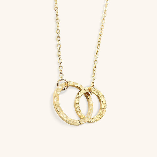 Livia | Collana con cerchi in oro