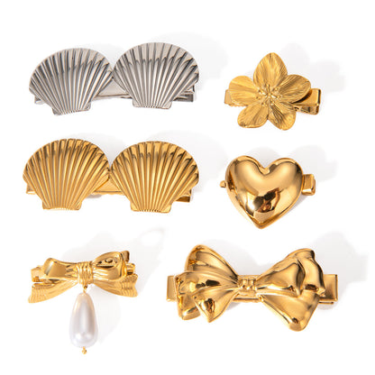 Kiara | Maureen Gold Hair Clip