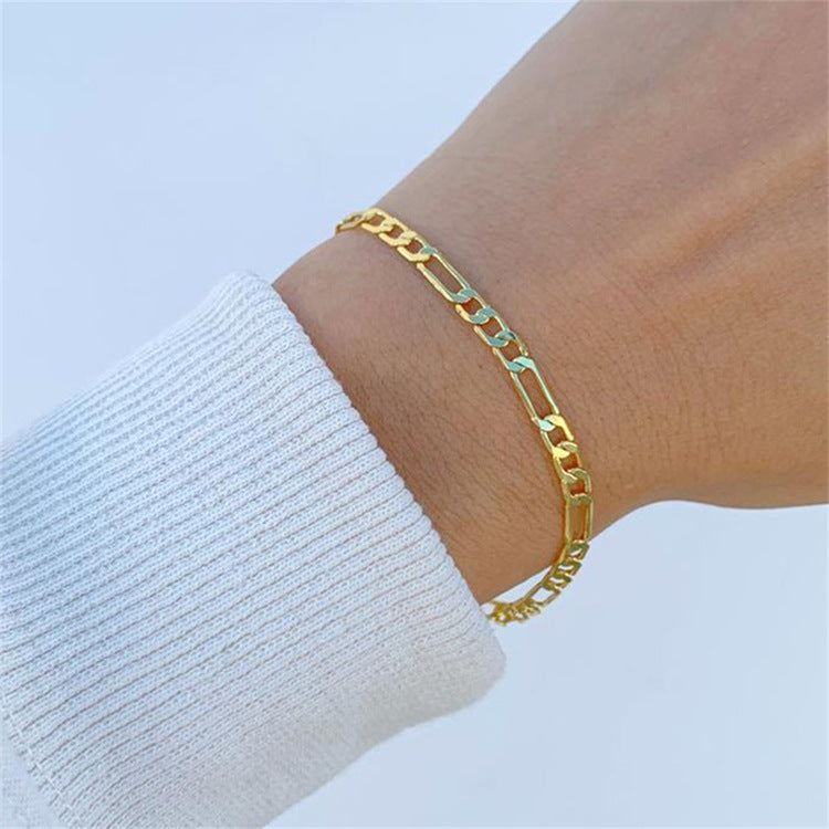 Hannah | Bracciale a catena in oro