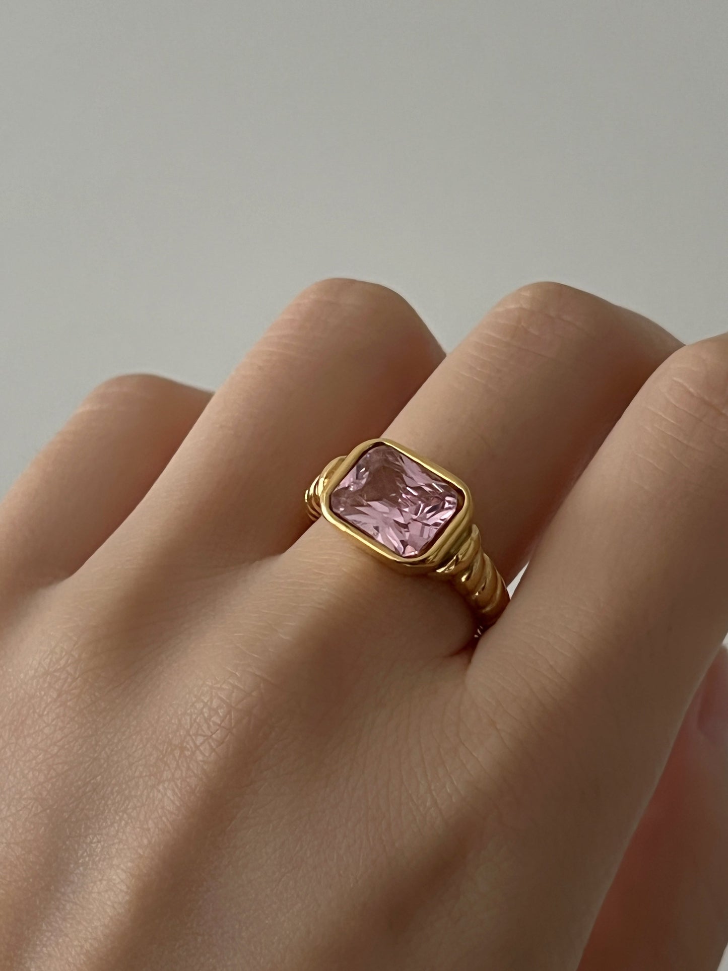 Denise |  Anello - Pink